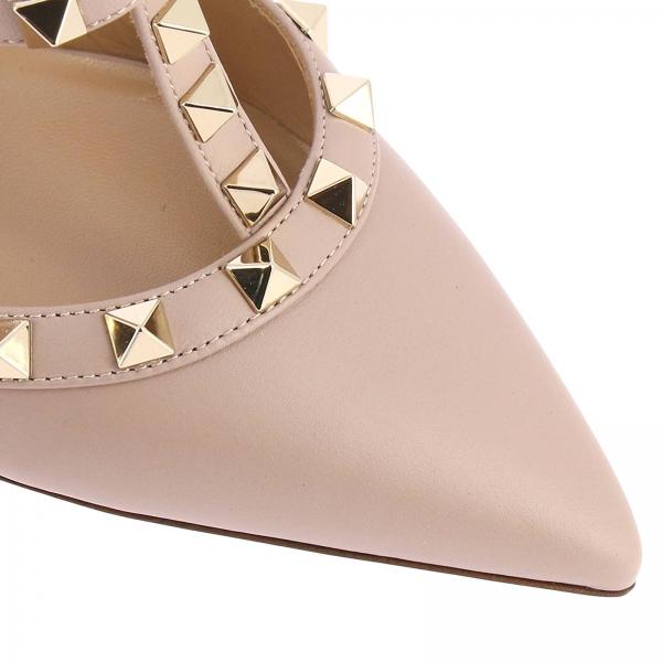 Con Pelle Ankle Rockstud Metalliche Liscia Strap In Borchie vN8Pmwyn0O