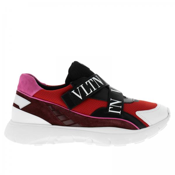 Vltn Heroes Pelle Her In E Tessuto Sneakers Bande Camoscio Tecnico Con Stretch uFK1J5lc3T