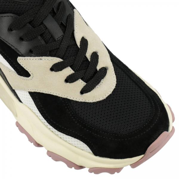 Traforato Sneakers Tecnico Camoscio Pelle Bounce Tessuto In Bicolor E mNw8n0