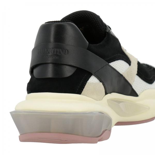 Traforato Sneakers Tecnico Camoscio Pelle Bounce Tessuto In Bicolor E mNw8n0