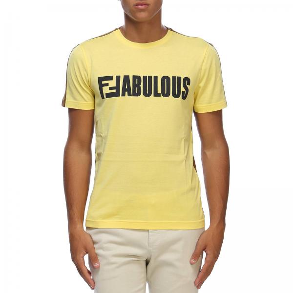 fendi yellow shirt