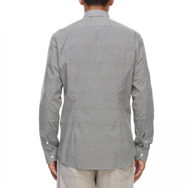 Cotone Camicia Con Ff Over All Fantasia Fendi Micro In kOXZPiTwu