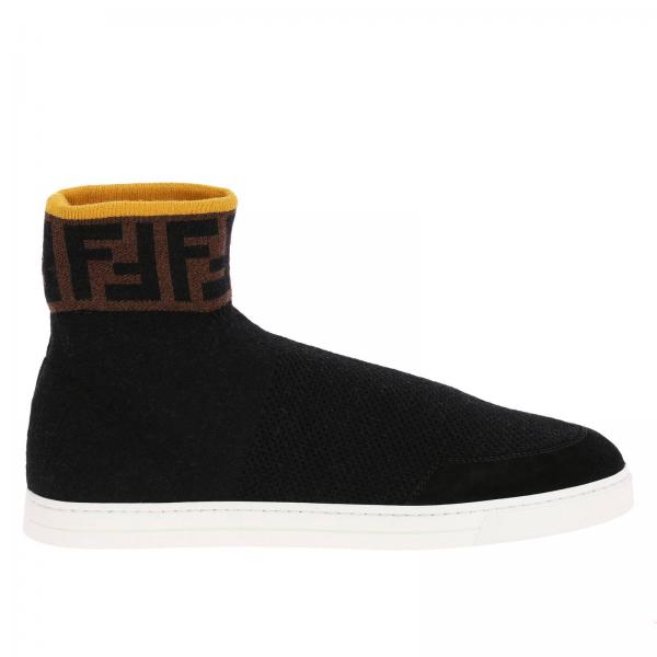FENDI: Shoes men | Sneakers Fendi Men Black | Sneakers Fendi 7E1167 ...