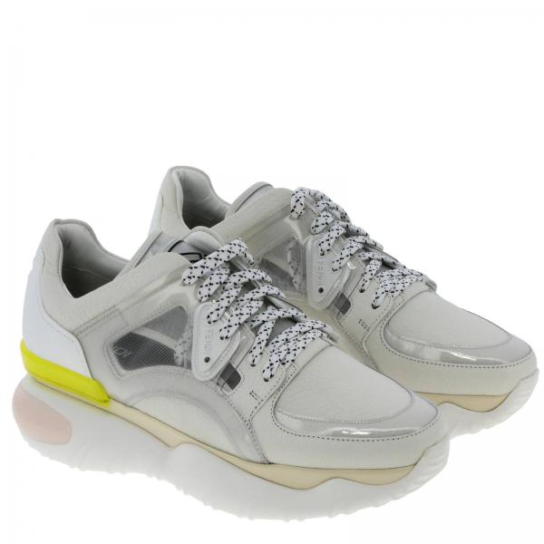 Gomma Sneakers E In Pelle Martellata Stringata Pvc sQhrtd
