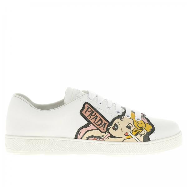 prada comic sneakers