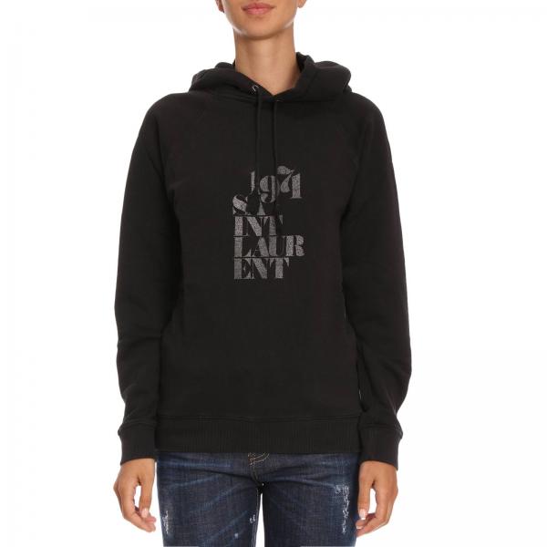 saint laurent women's sweatshirt
