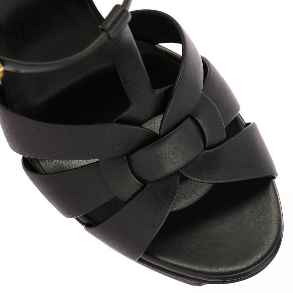 Sandalo Tribute Spazzolata Pelle Classic Plateau Con In AL54jR