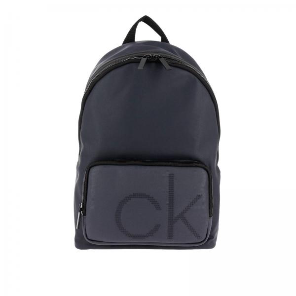Calvin Klein Outlet: Bags men - Blue | Backpack Calvin Klein K50K503869 ...
