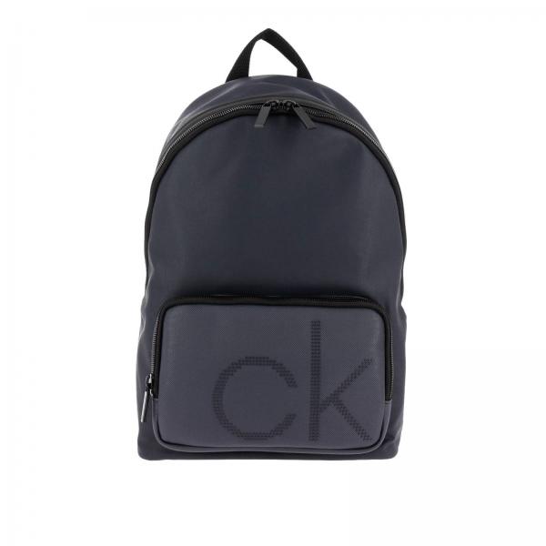 Calvin Klein Outlet Bags men Blue Backpack Calvin Klein K50K503869