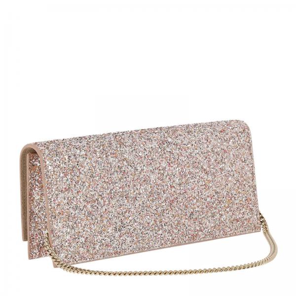 jimmy choo pink clutch