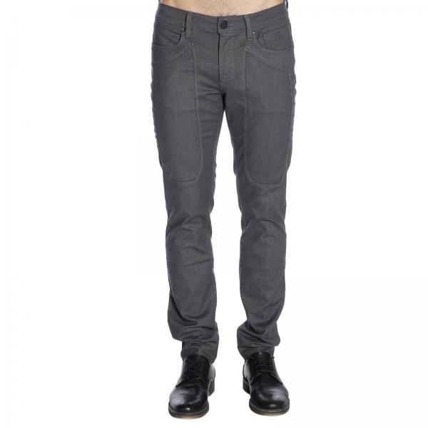 Jeckerson Outlet: Pants men - Grey | Pants Jeckerson PA77 ST22491 ...