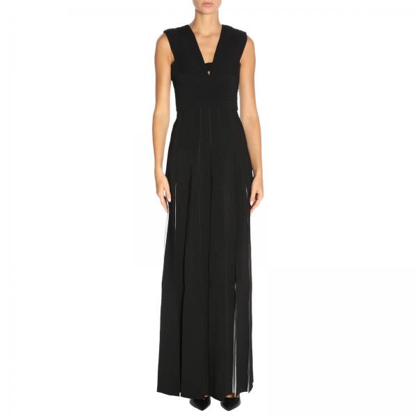 Capucci Outlet: Dress women - Black | Dress Capucci DR275 WS0002 GIGLIO.COM