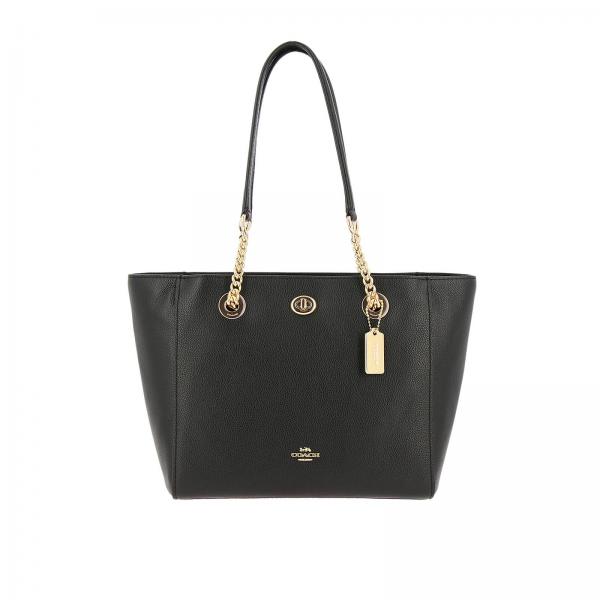 Coach Outlet shoulder bag for woman Black Coach shoulder bag 57107