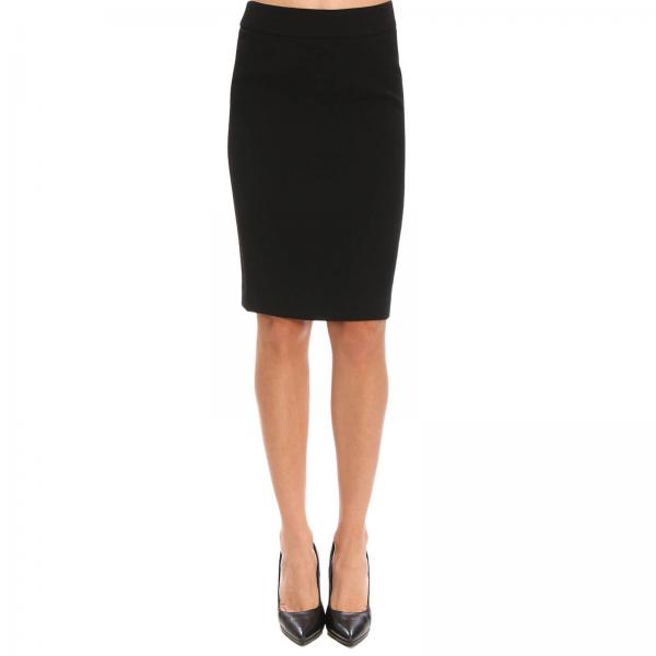 Emporio Armani Outlet: skirt for woman - Black | Emporio Armani skirt ...