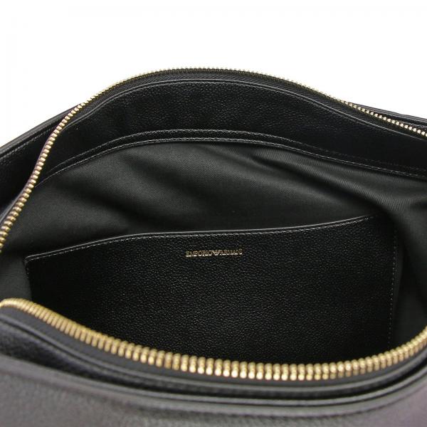 Emporio Armani Outlet: Shoulder bag women - Black | Shoulder Bag ...