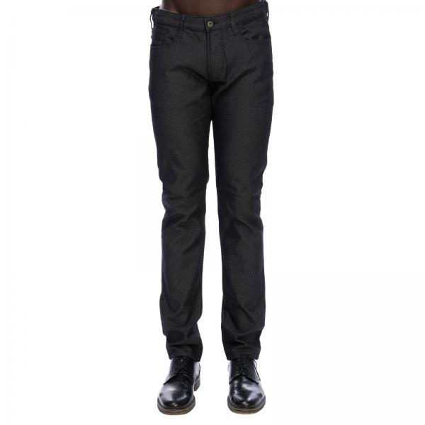 armani pants black