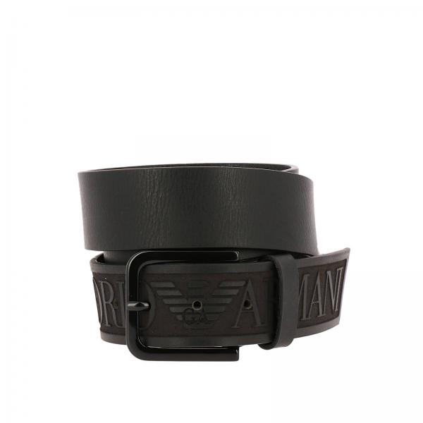 Emporio Armani Outlet Belt men Belt Emporio Armani Men Black Belt