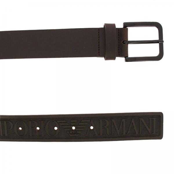 Emporio Armani Outlet Belt men Belt Emporio Armani Men Dark Belt