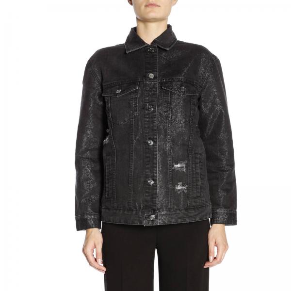 Armani Exchange Outlet: Jacket women - Black | Jacket Armani Exchange ...