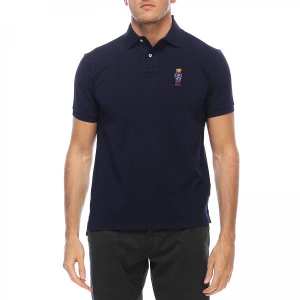 Polo Ralph Lauren Outlet: T-shirt men - Blue | T-Shirt Polo Ralph ...