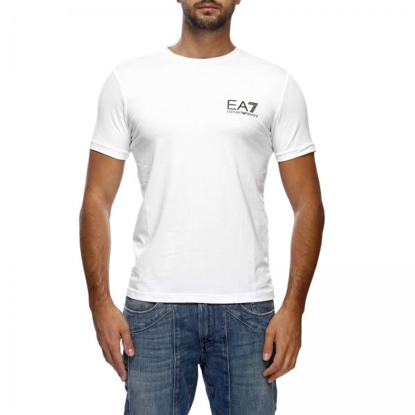 Ea7 Outlet: T-shirt men - White | T-Shirt Ea7 6ZPT52 PJ18Z GIGLIO.COM