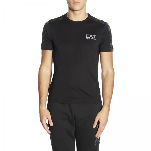 Ea7 Outlet: T-shirt men - Black | T-Shirt Ea7 6ZPT36 PJM9Z GIGLIO.COM