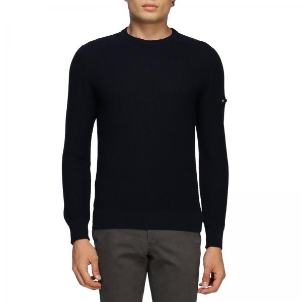 Paciotti 4Us Outlet: Sweater men | Sweater Paciotti 4Us Men Blue ...