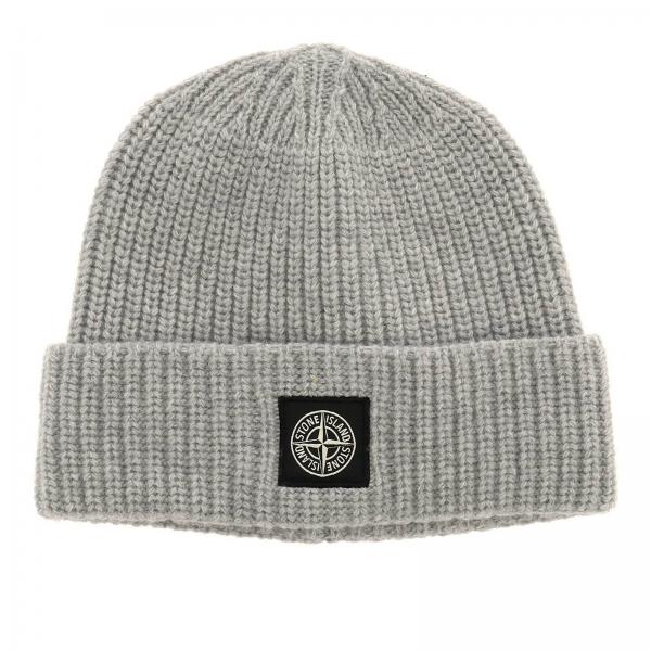 stone island hat grey