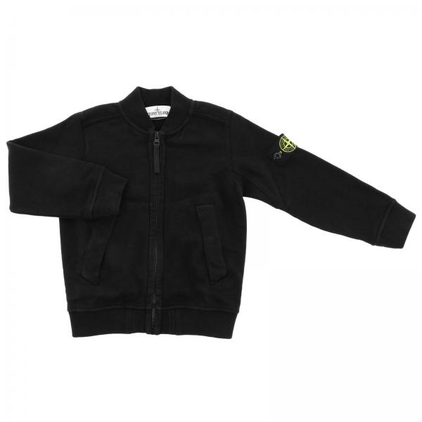 stone island junior black jumper