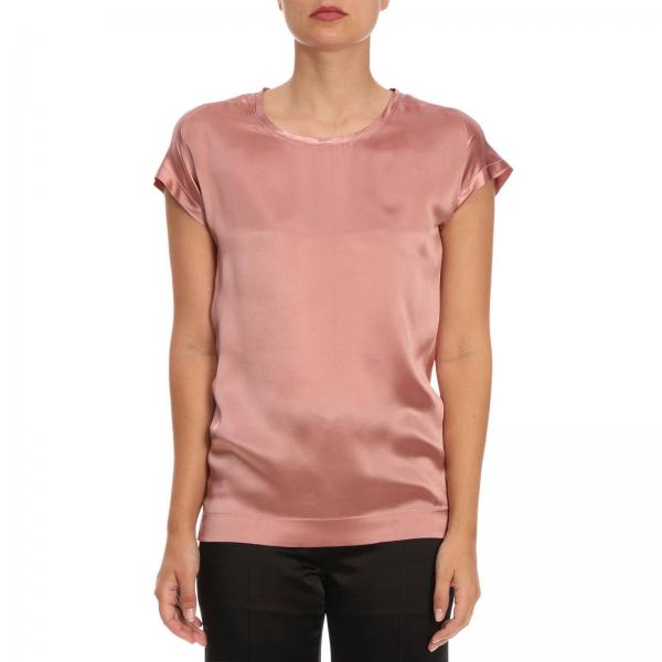 Di Raso Blusa Fermo 9 Farisa A Corte In Maniche Seta zVpqjSULMG