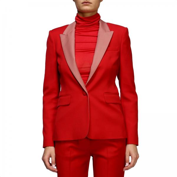 Pinko Outlet: Blazer women - Red | Blazer Pinko 1B139Q-6792 PATRIZIO ...
