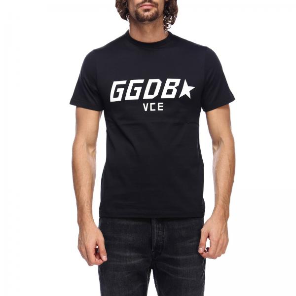 Golden Goose Outlet: T-shirt men | T-Shirt Golden Goose Men Black 1 | T