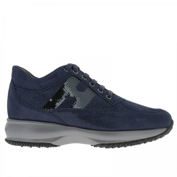 HOGAN: Shoes women - Blue | Sneakers Hogan HXW00N05640 FEV GIGLIO.COM