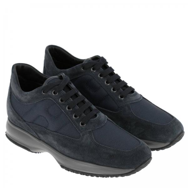 HOGAN: Shoes men - Blue | Sneakers Hogan HXM00N00010 B2A GIGLIO.COM