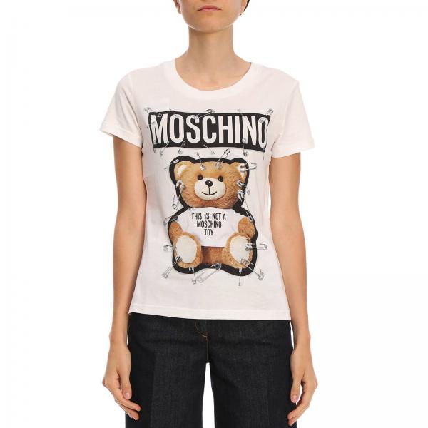 Moschino Couture Outlet: T-shirt women - White | T-Shirt Moschino ...