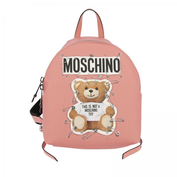 moschino changing bag pink