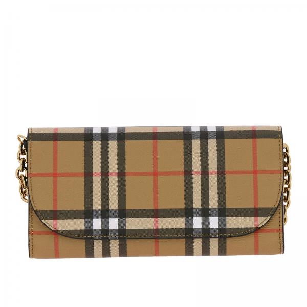 Burberry Outlet: Mini bag women - Camel | Mini Bag Burberry 4073220 ...