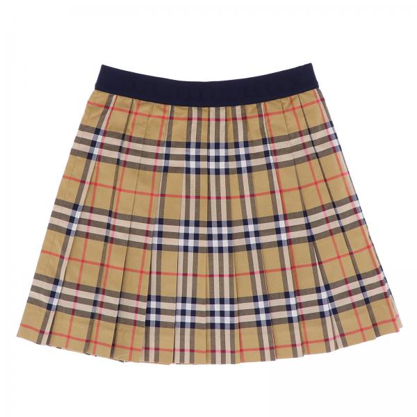 Burberry Outlet: Skirt kids | Skirt Burberry Kids Beige | Skirt ...
