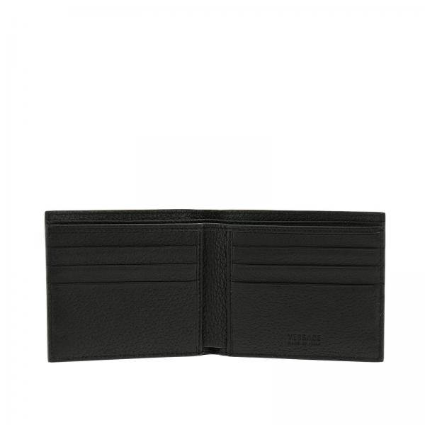 Versace Outlet: Wallet men | Wallet Versace Men Black | Wallet Versace ...