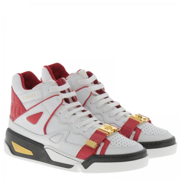 Versace Outlet: Shoes men | Sneakers Versace Men White | Sneakers