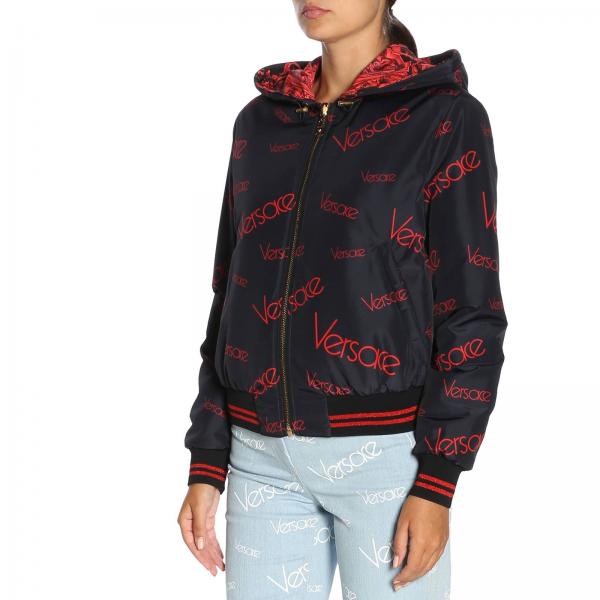 Versace Outlet Jacket women Jacket Versace Women Red Jacket