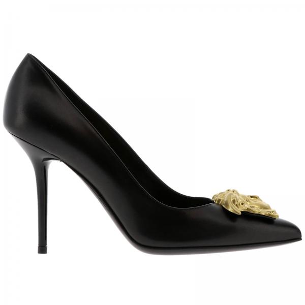 Versace Outlet Shoes women Black Pumps Versace DSL963N DVT2PB