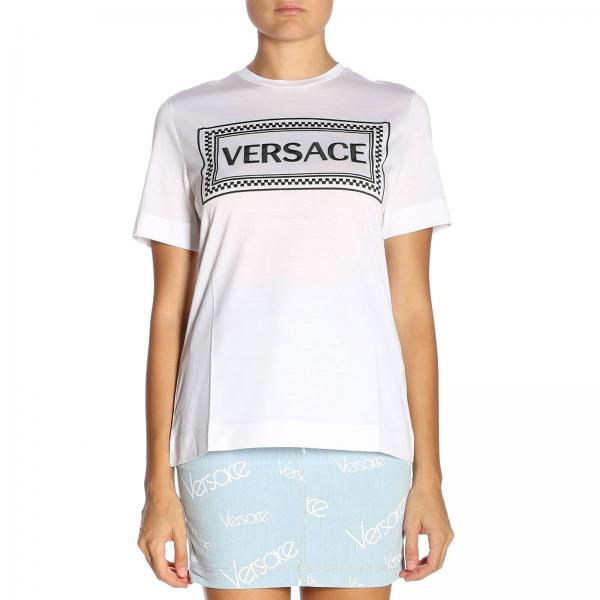 T-shirt women Versace | T-Shirt Versace Women White | T-Shirt Versace ...