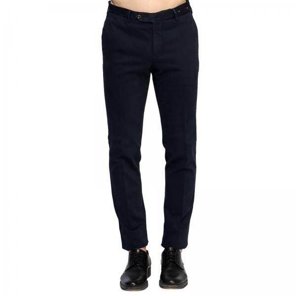 Pantalone Business slim soft touch stretch in cotton garment 470gr