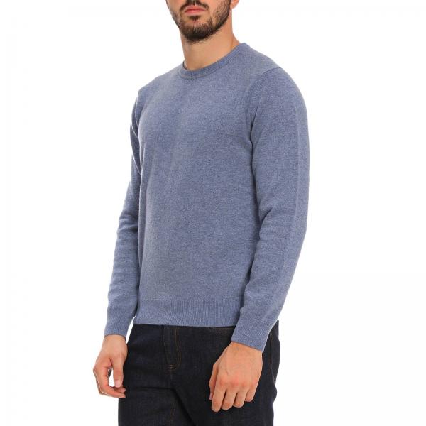 Z Zegna Outlet: Sweater men - Gnawed Blue | Sweater Z Zegna ZZ110 VRH10 ...