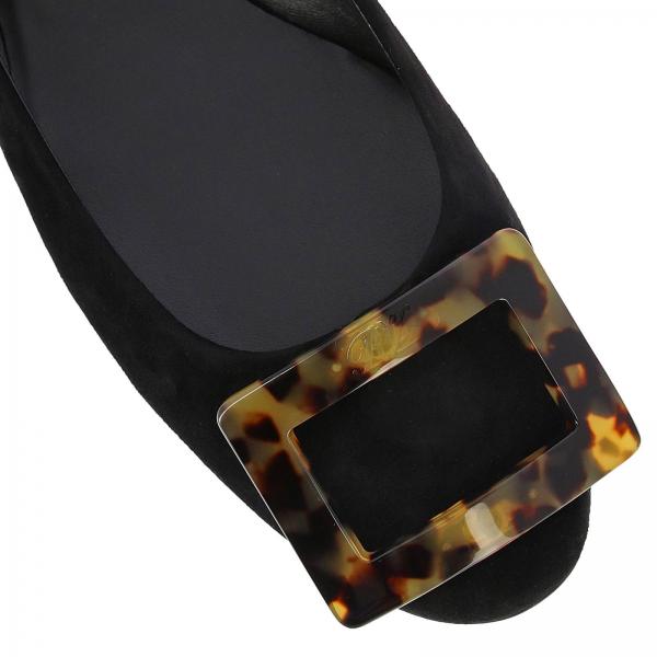 Ballerina Turtle Buckle Rv Camoscio In Gommette MSUVqGLpjz