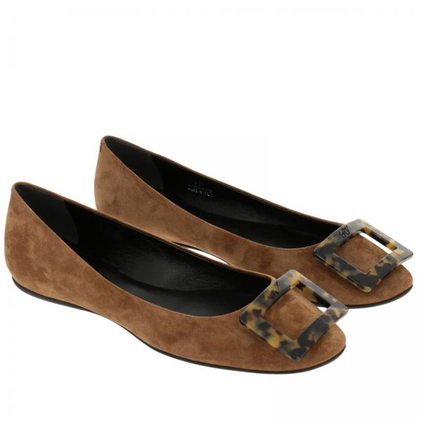 Turtle Buckle In Ballerina Rv Camoscio Gommette 8kn0wXOP