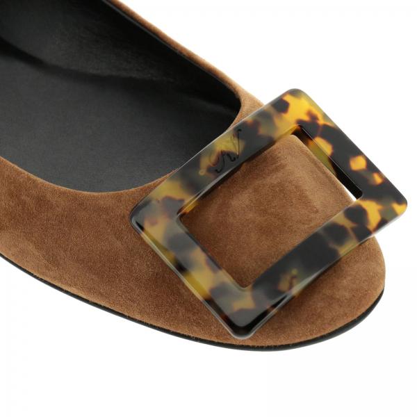 Turtle Buckle In Ballerina Rv Camoscio Gommette 8kn0wXOP