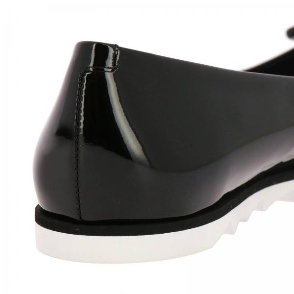 Con In Gommette Suola Buckle Viv Plastic Ballerina Gomma Vernice Rv E Dentellata XPkZiu