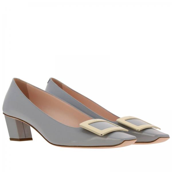 Con Vivier Buckle Belle In Rv Vernice Décolleté Metal ChsQotxrdB